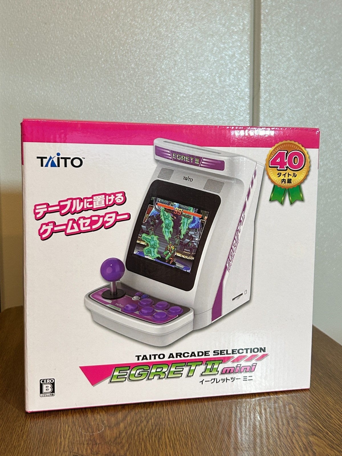 Taito Egret II Mini Arcade Selection 40 Games Built-in Console Japan NTSC-J
