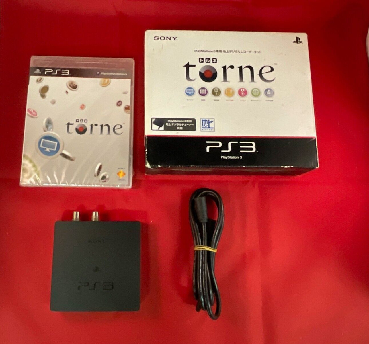 Torne TV Tuner (Sony Playstation 3 PS3) CECH-ZD1J Japan Complete CIB