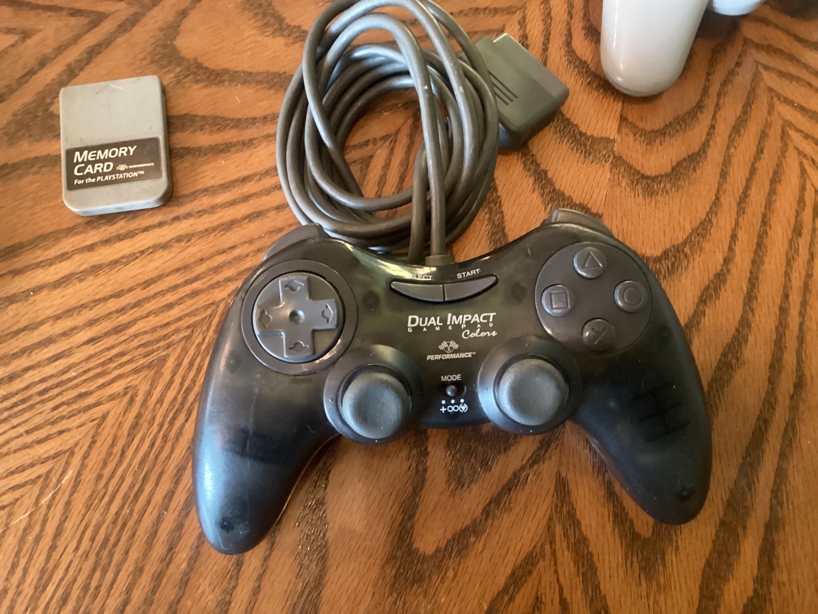 PlayStation 1 Console SCPH-9001 System Bundle Tested in Video Memory Card Game