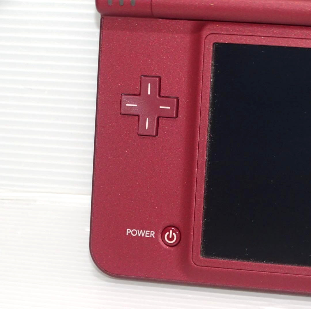 Nintendo DSi LL XL Wine Red Consoled NTSC-J Japan Complete Set Teste