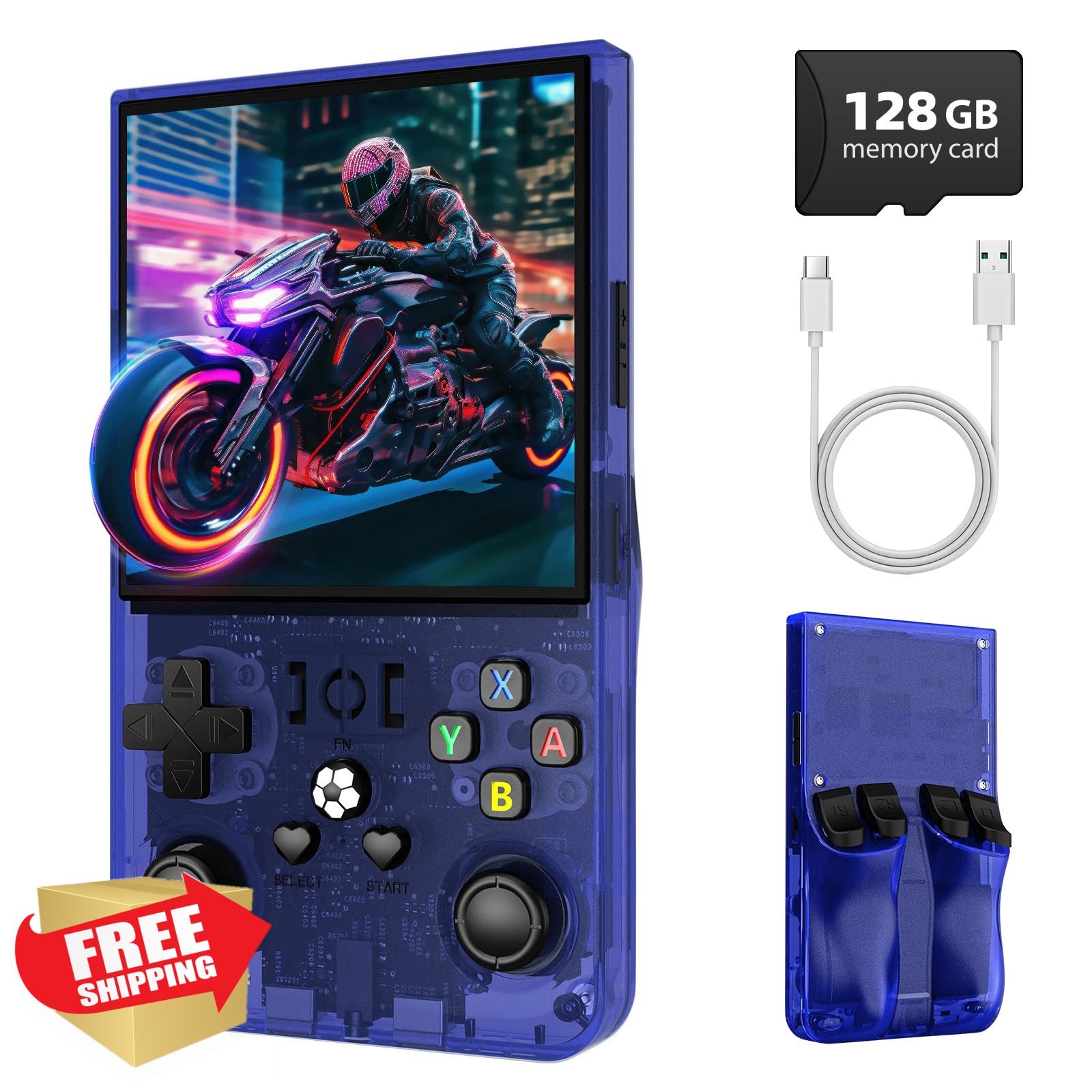 WDYQJE R36MAX Console Lndigo Blue 128gb