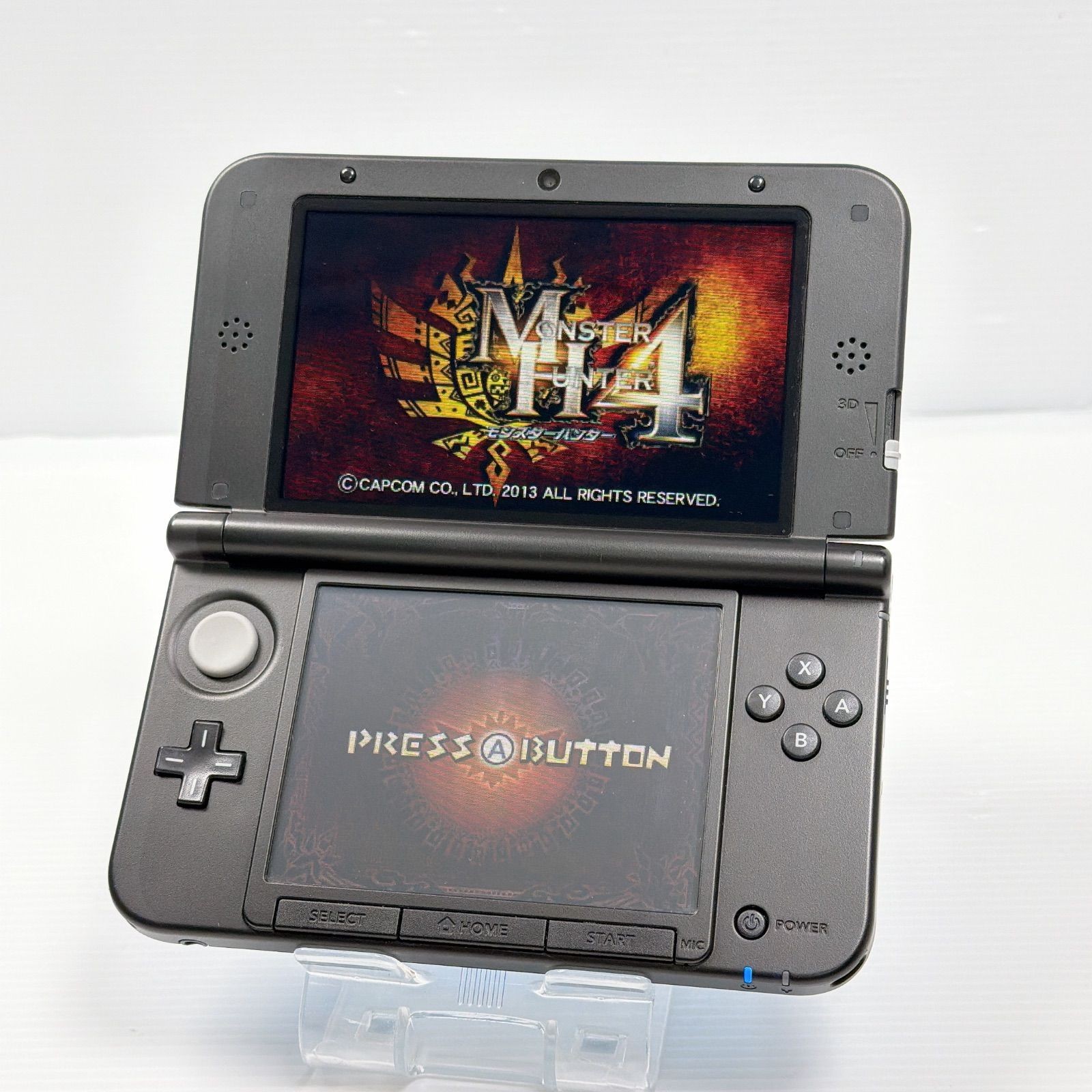 Excellent condition Nintendo 3DSLL Blue Black playable set tested and working co