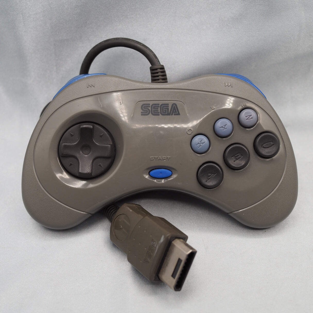 SEGA SATURN Console system + Twin Stick Controller + 3 Games SET NTSC-J Tested