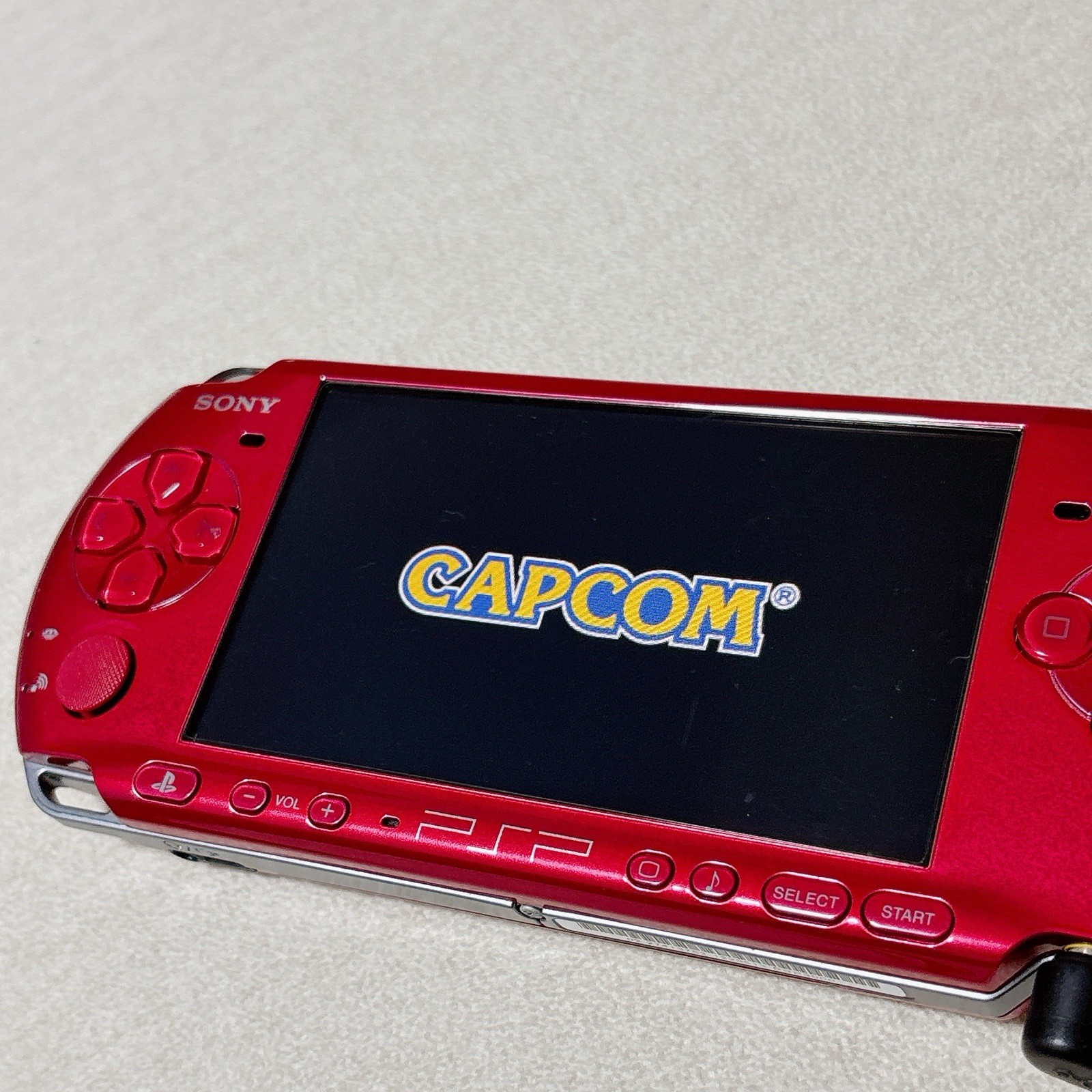 Sony PSP 3000 Radiant Red PSP-3000 RR Boxed Tested Working 4GB Memory Card