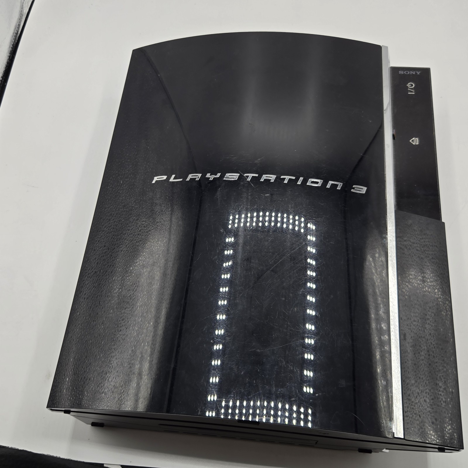 FOR PARTS Sony PlayStation 3 PS3 CECHA01 60GB Backwards Compatible Console READ
