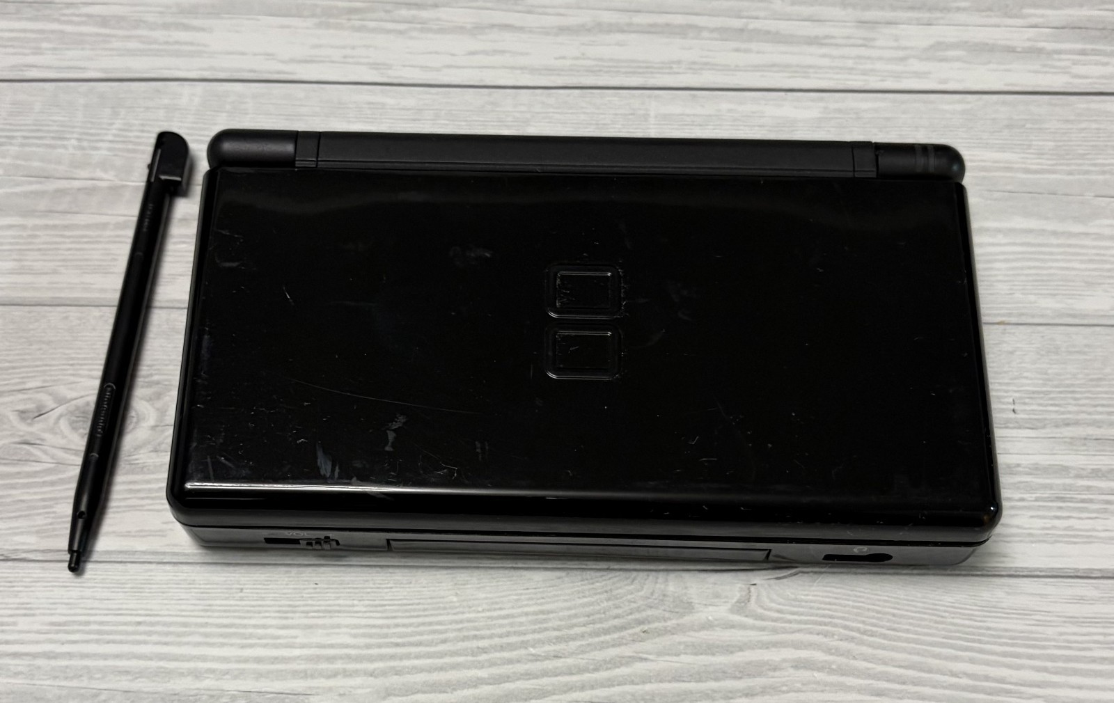 Nintendo DS Lite Black Console TESTED Working Authentic Japan Japanese Only