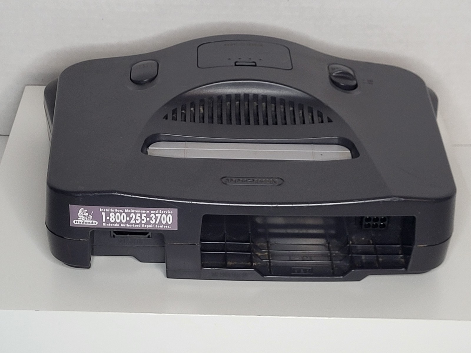 Nintendo 64 System N64 Console (Charcoal Gray) w/Controller & 4 Games!