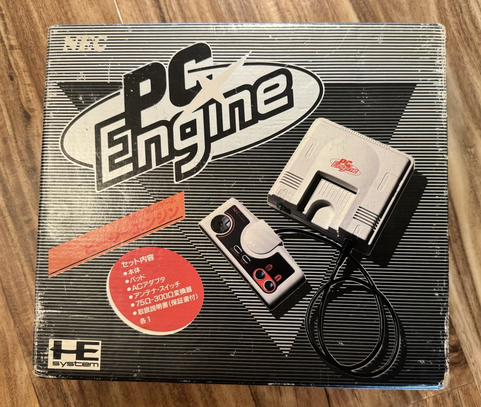 NEC PC Engine Console System Recap In Box White PI-TG001 Japan Import US Seller