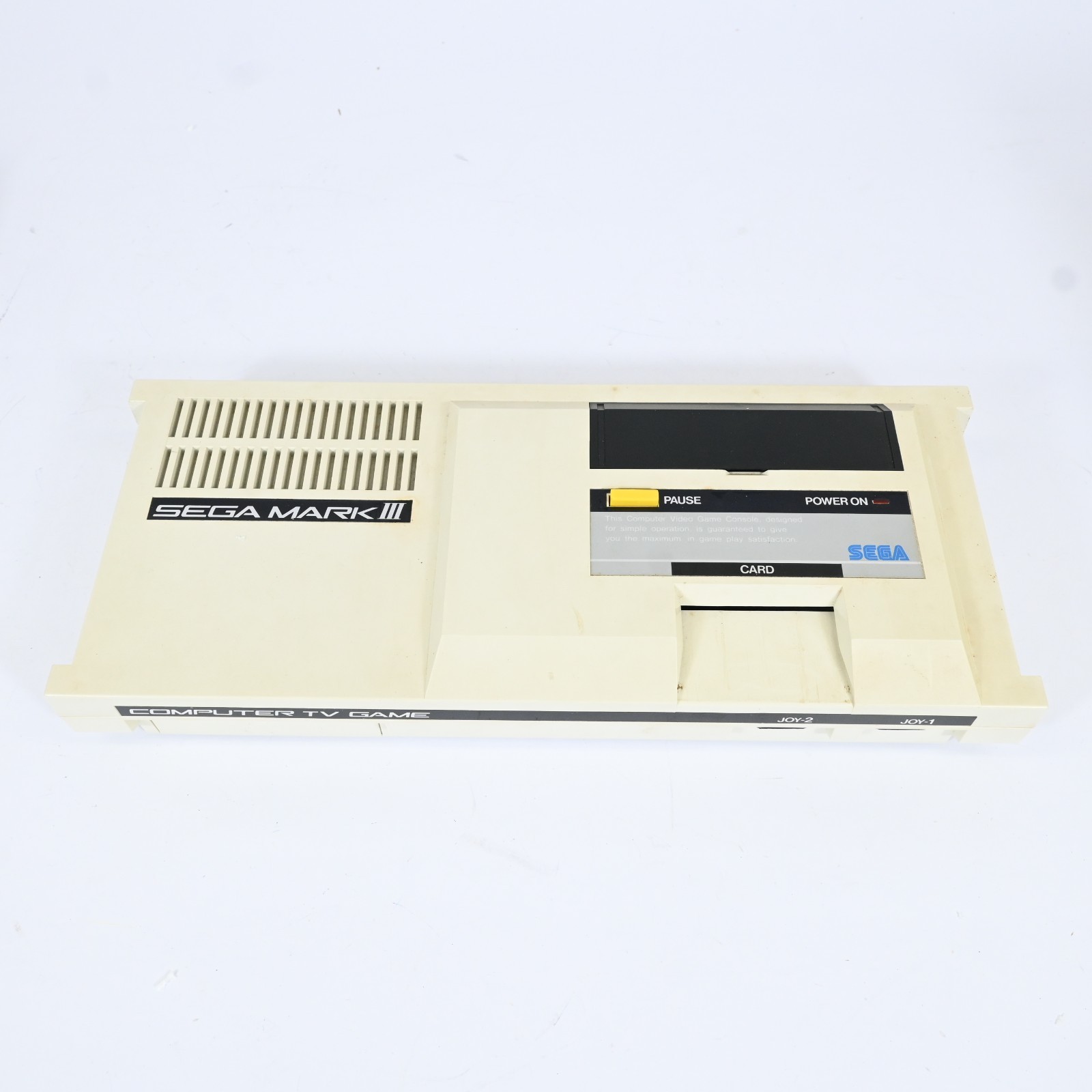SEGA Mark III Console Complete in Box Vintage Japan Sega Mark 3 System Untested