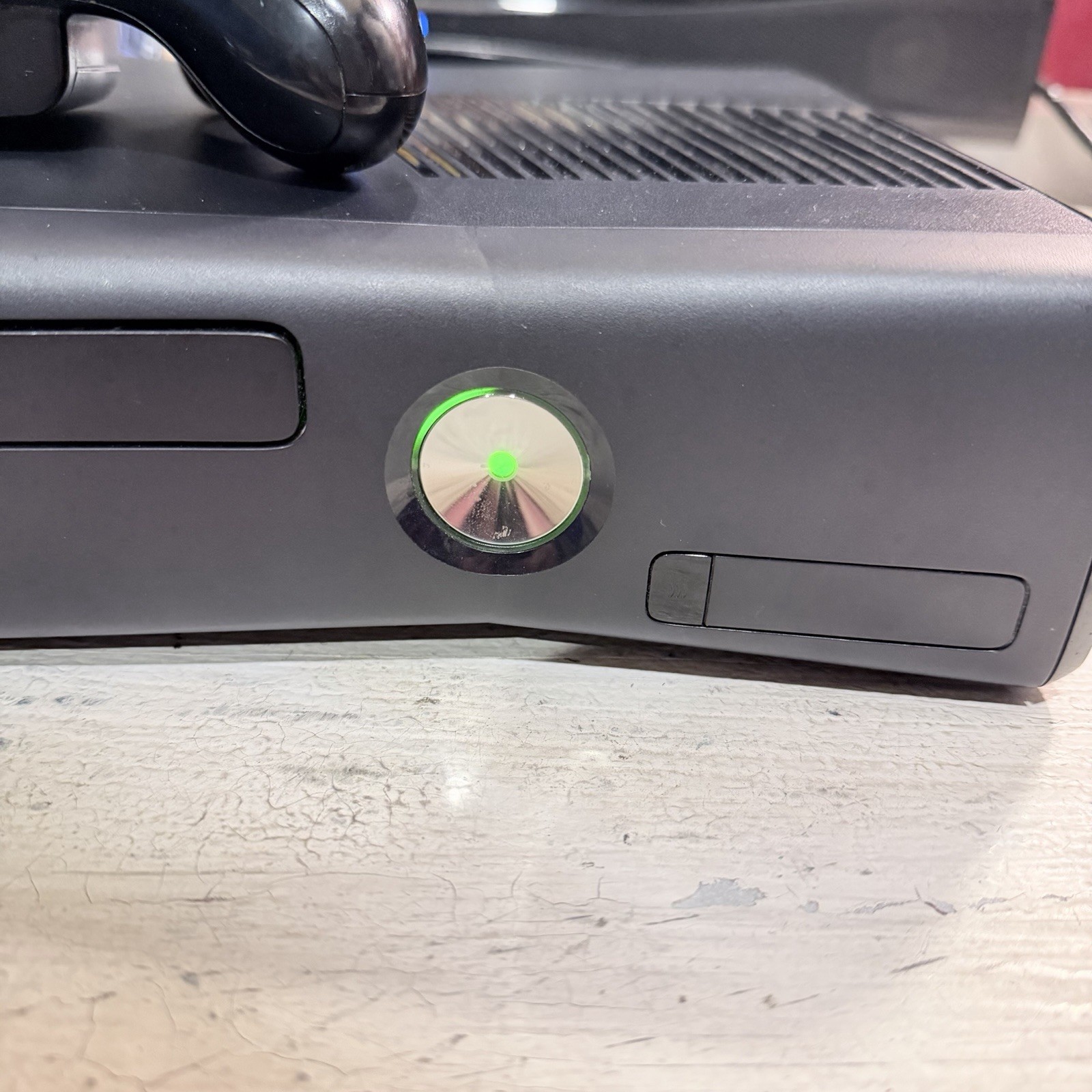 MICROSOFT XBOX 360 S Console – 80GB – OEM power Supply – Controller *READ*