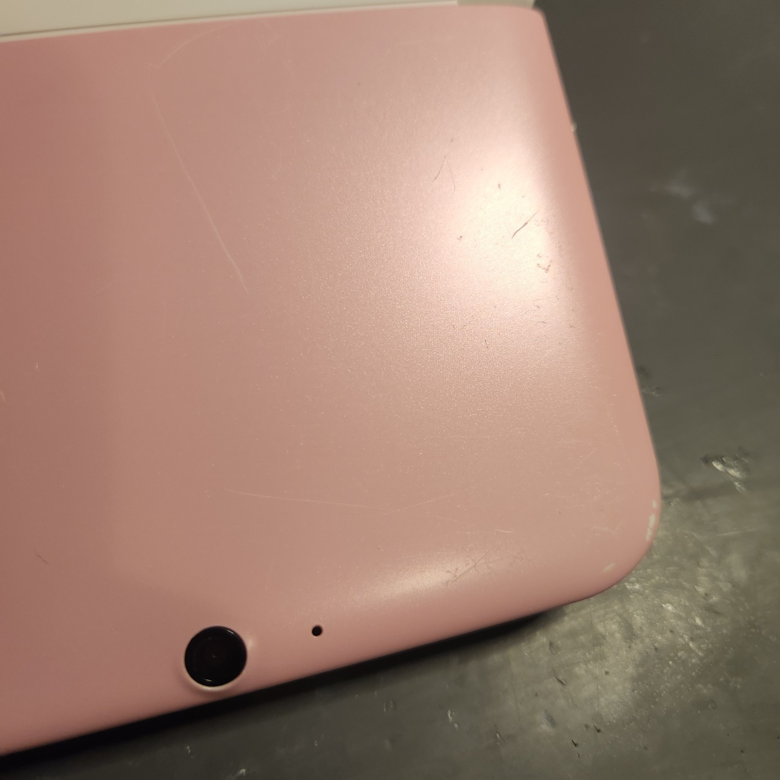 Nintendo 3DS XL White & Pink Handheld System w/Charger FREE Ship!
