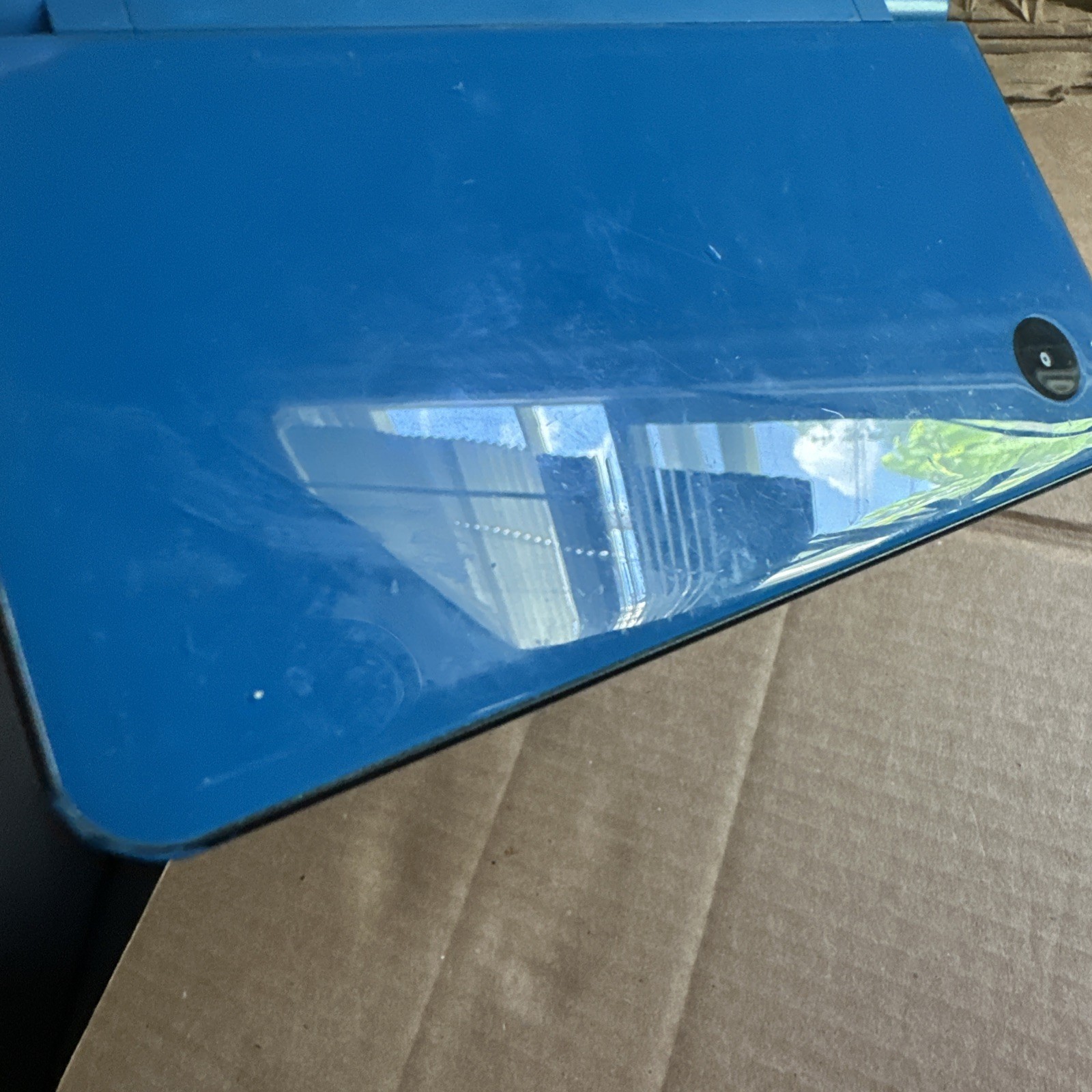 Nintendo DSi XL Blue UTL-001 USA For Parts /Repair [Powers on, READ] As Is