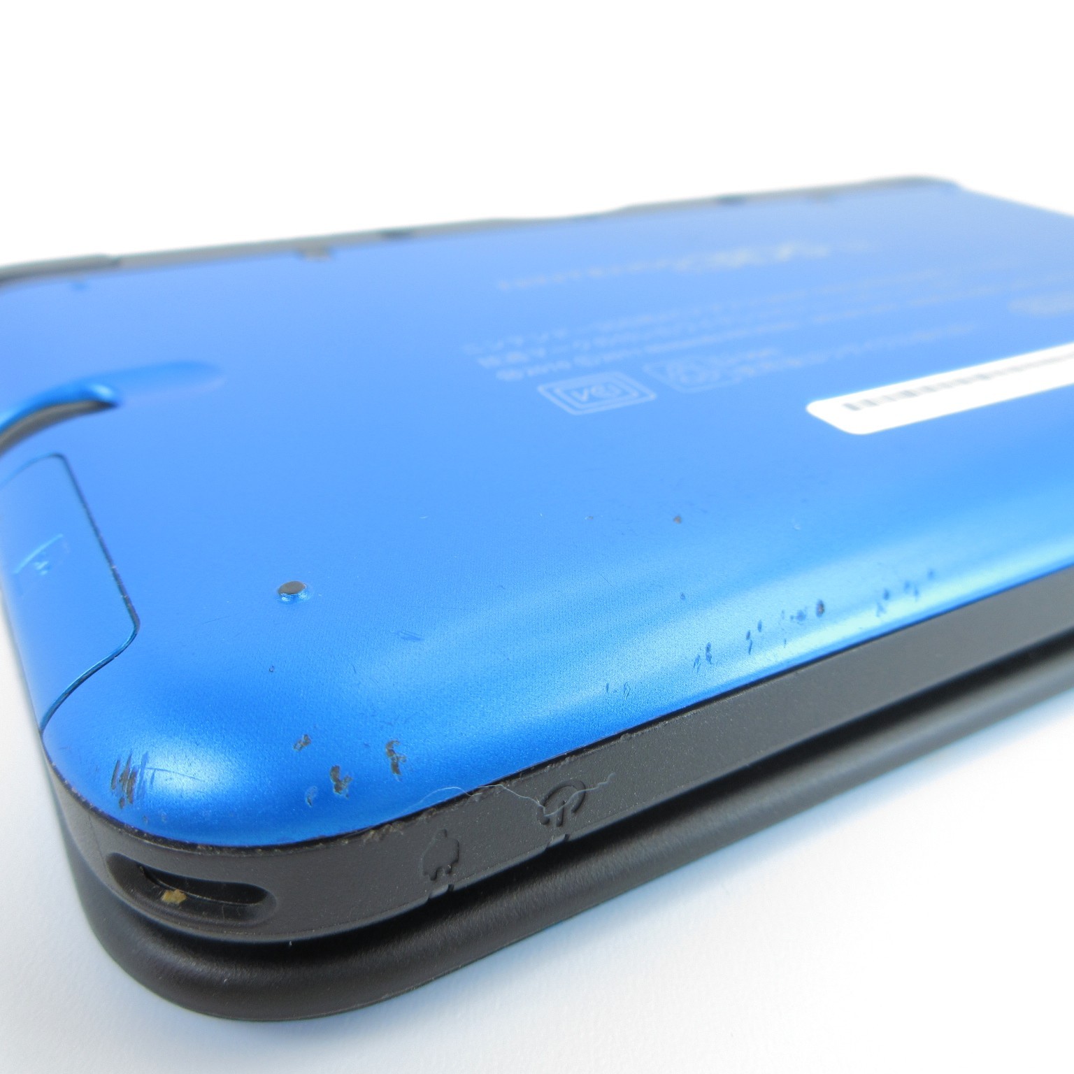 【Very Good】Nintendo 3DS LL XL Blue x Black Console ONLY Japanese Edition #Arr091