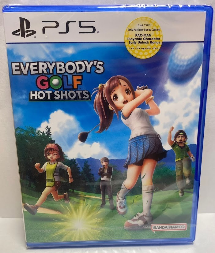 Everybody’s Golf Hot Shots (Multi-Language) PS5 New Game Special [2025 Sports]