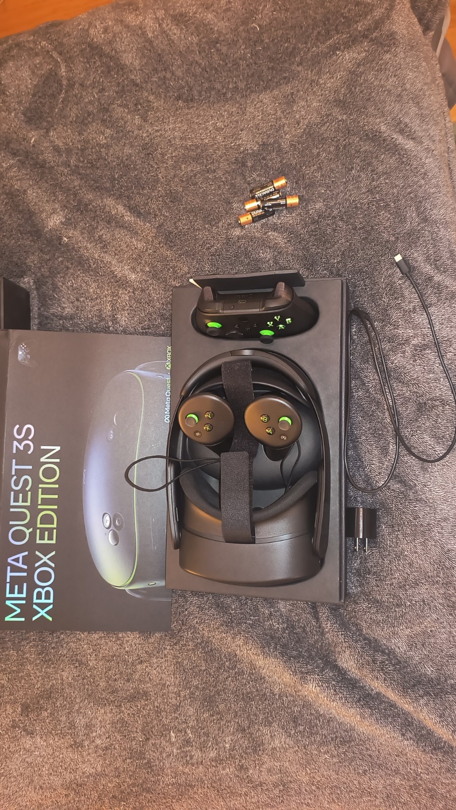Meta Quest 3S Xbox Edition – 128GB – Carbon Black/Velocity Green