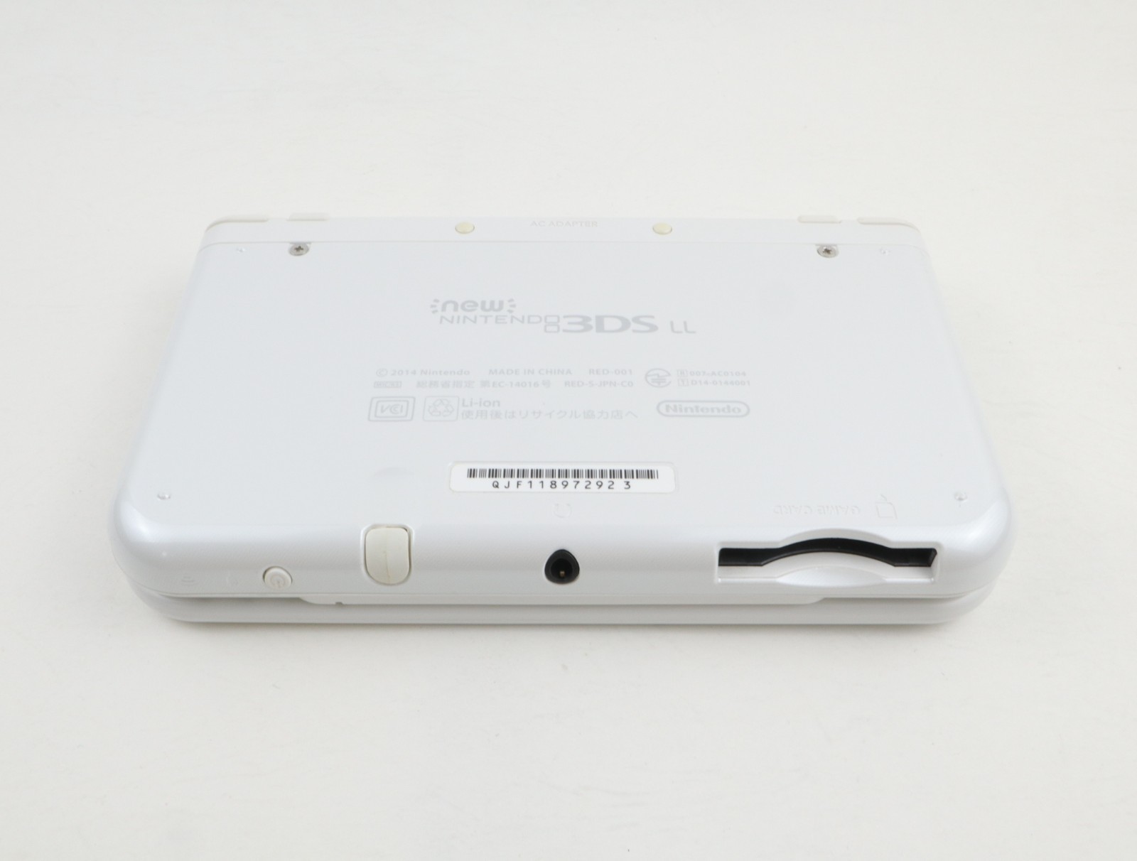 New Nintendo 3DS XL LL Console Dual IPS Pearl White Near Mint / Region Free