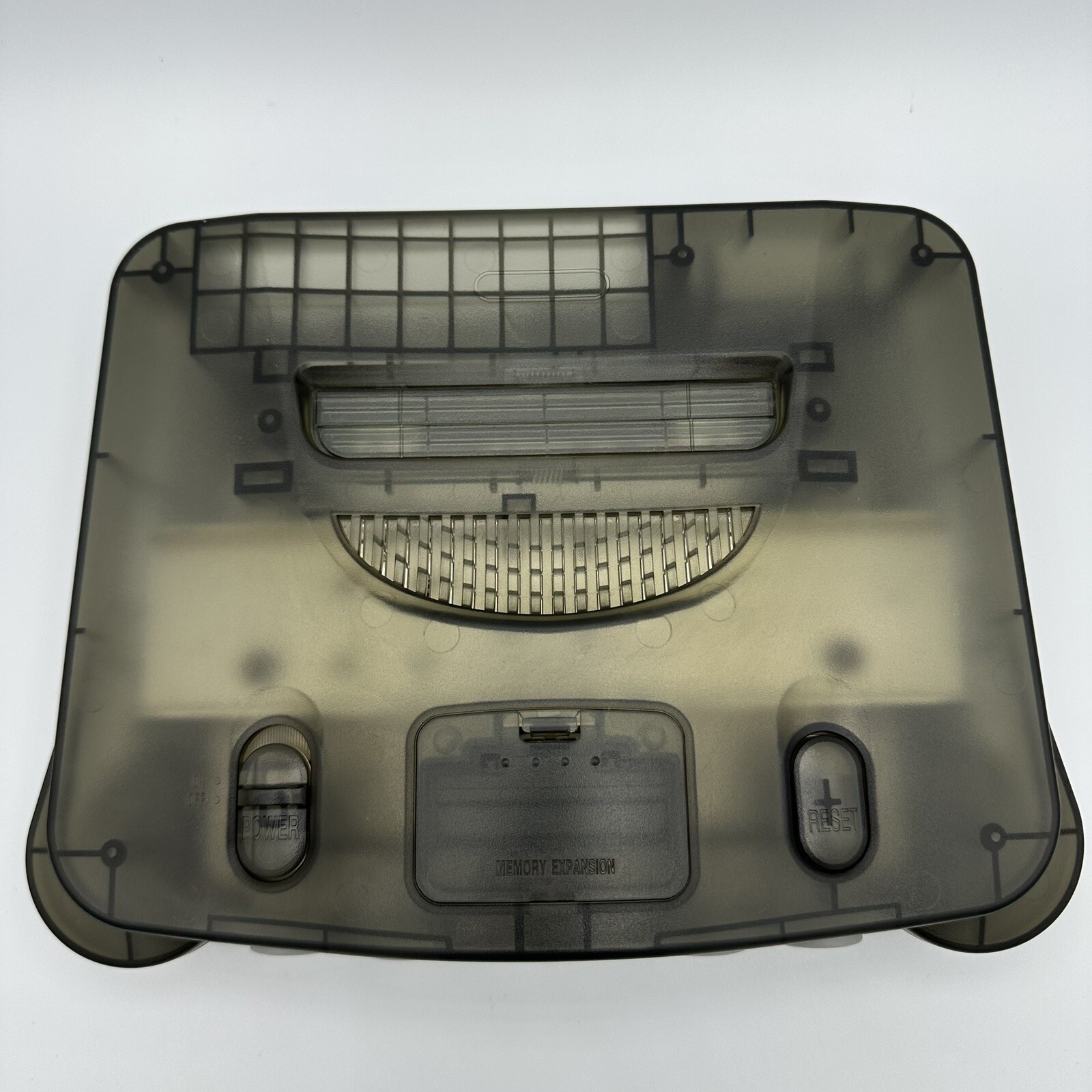 NEW Nintendo 64 N64 Limited Clear Smoke Grey Custom Console Only Funtastic