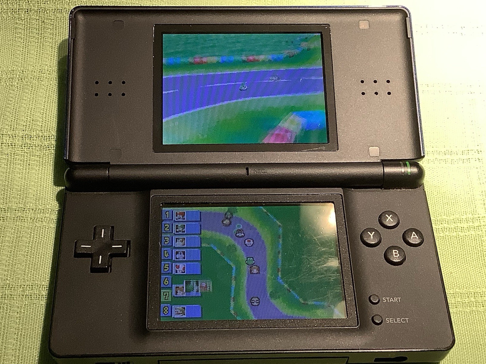 nintendo ds lite With Authentic Mariocart DS Game And New Charger And Battery