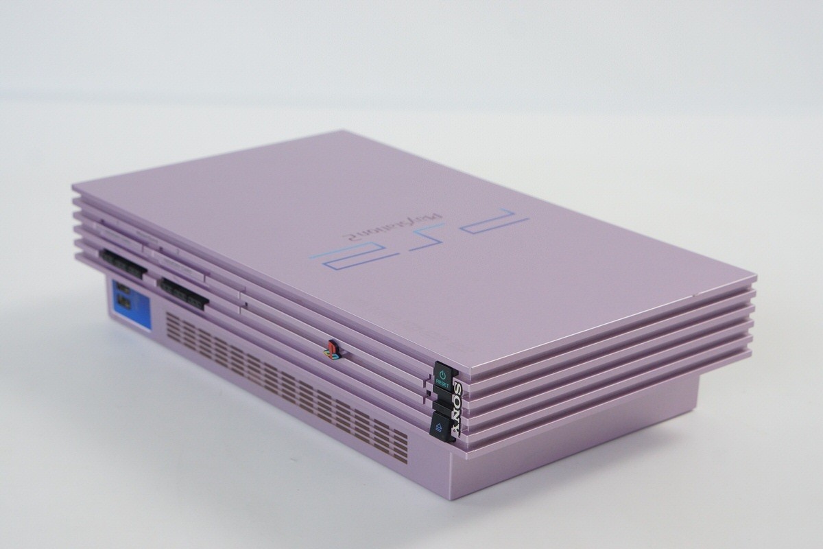 PS2 SAKURA PINK Console Playstation 2 Tested System SCPH-50000 SA -NTSC-J- 0824