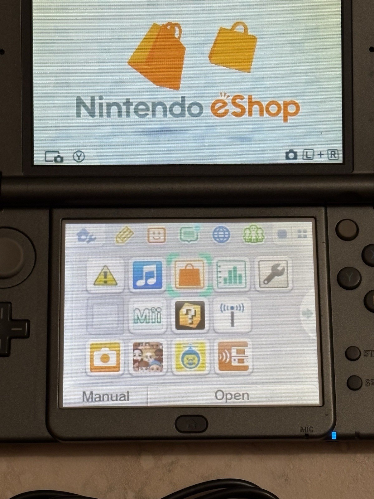 New Nintendo 3DS LL XL Metallic Black Region Free USA Seller Top IPS Very Good