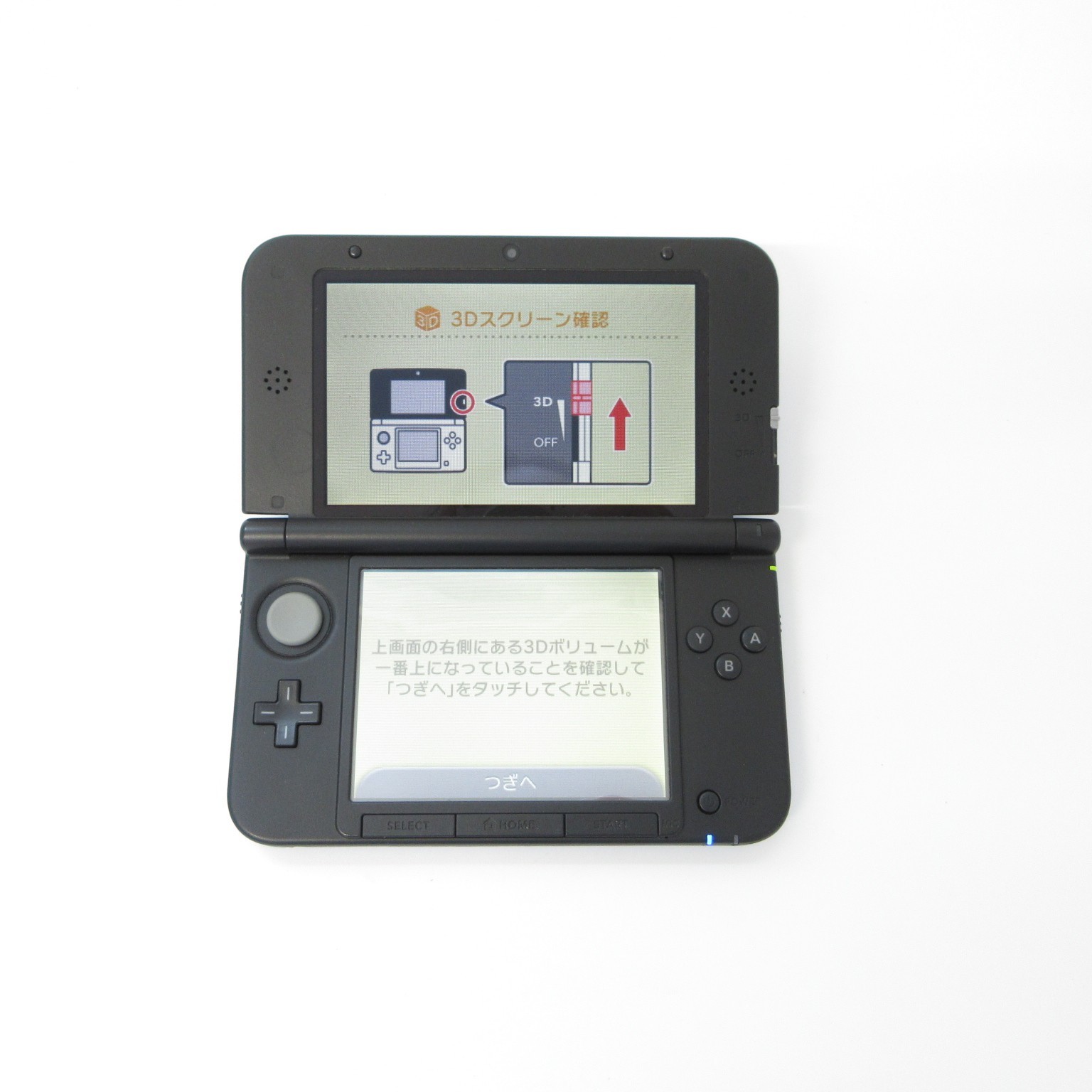 【Excellent】Nintendo 3DS LL XL Blue x Black Console Japanese Edition #RET0406/01
