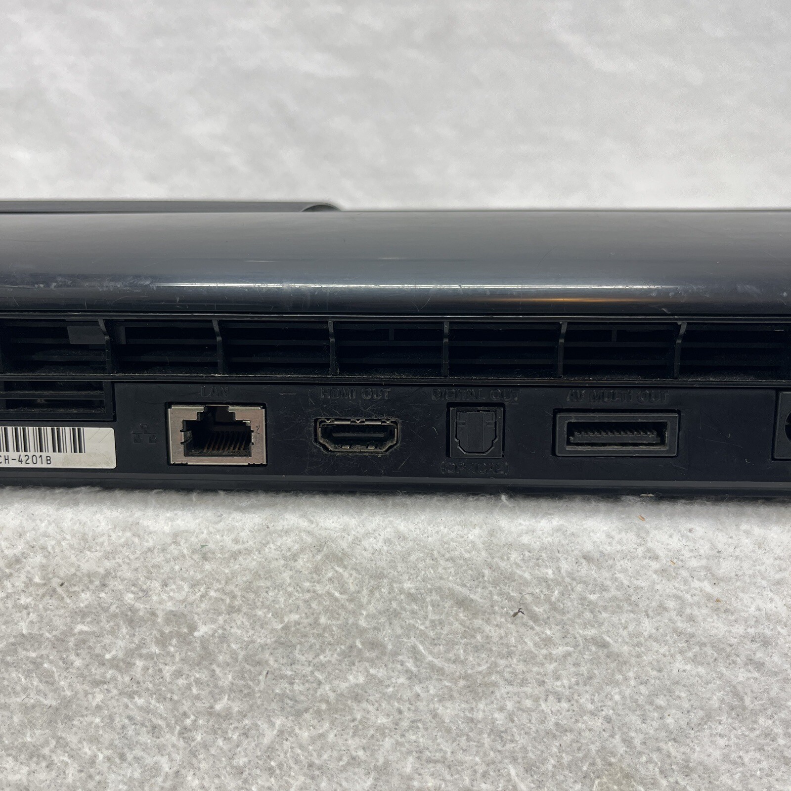 Sony PlayStation 3 Super Slim PS3 250GB Black Console System Only – Works