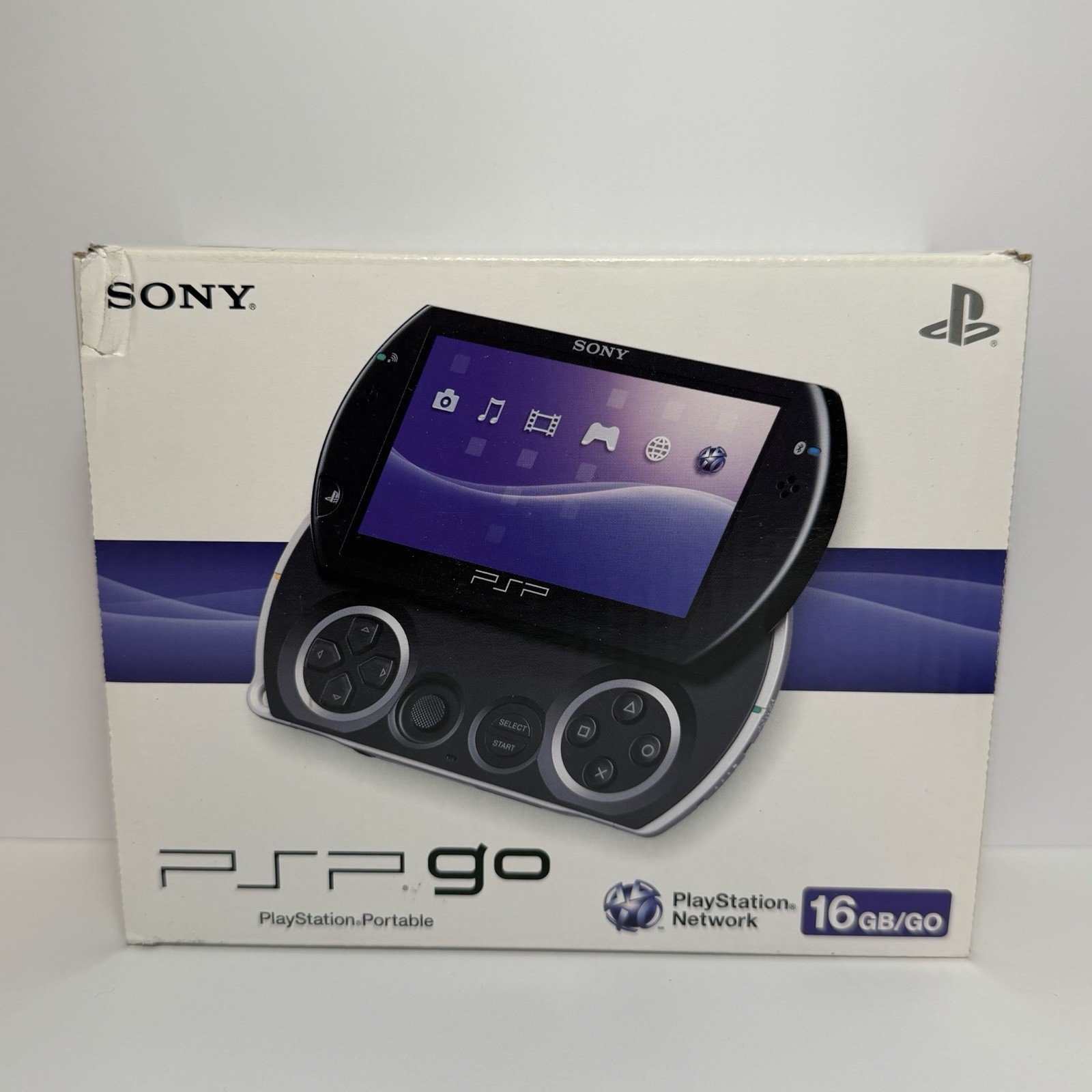 Sony PSP GO 16GB PSP-N1001 Console Handheld Portable Black In Box No Charger