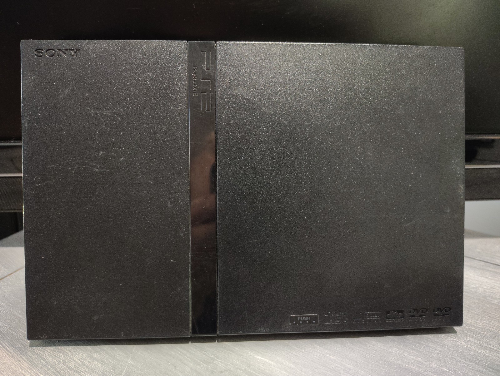 Sony PlayStation 2 Slim SCPH70012 –New Laser–All Cables, 4 Games-Controller