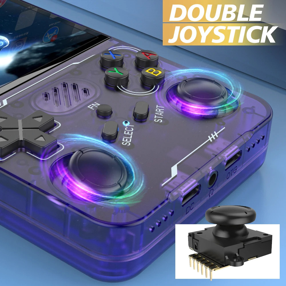 Original new R36XX Hand-held Consoles 3.5-inch IPS 640*480 Screen Retro Game