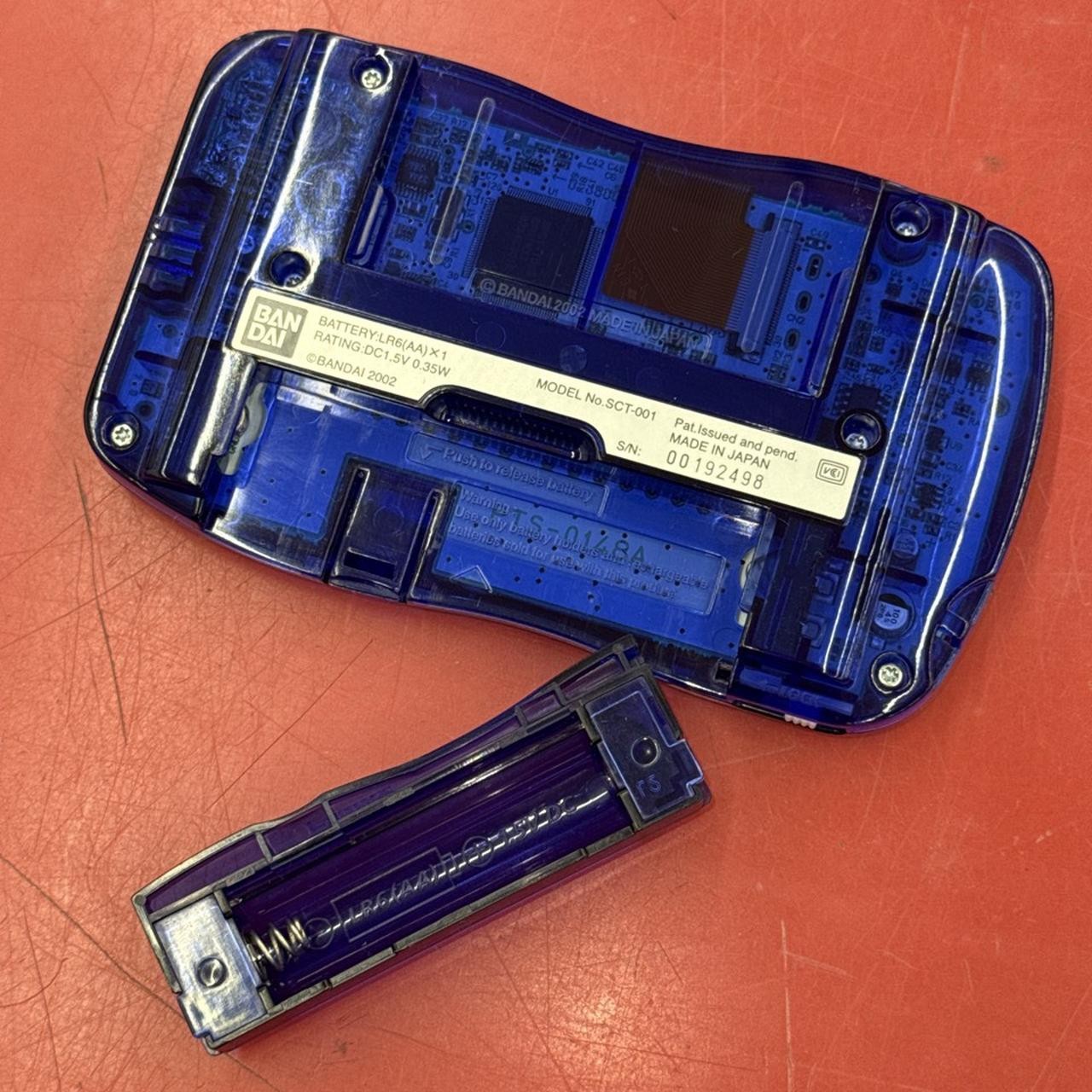 WonderSwan Crystal Model SCT 001 BANDAI