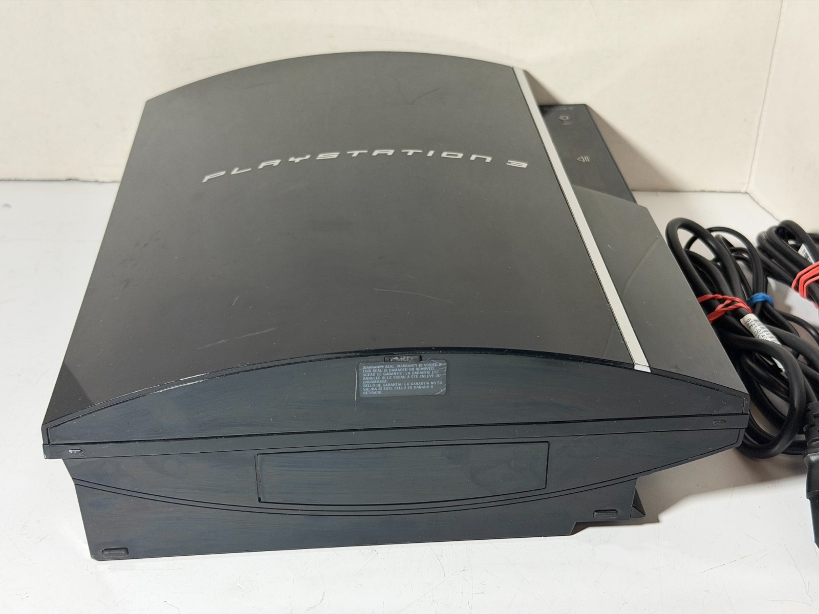 Sony PlayStation 3 Fat PS3 80GB Console CECHL01 w/Controller & Cords-TESTED!!!1