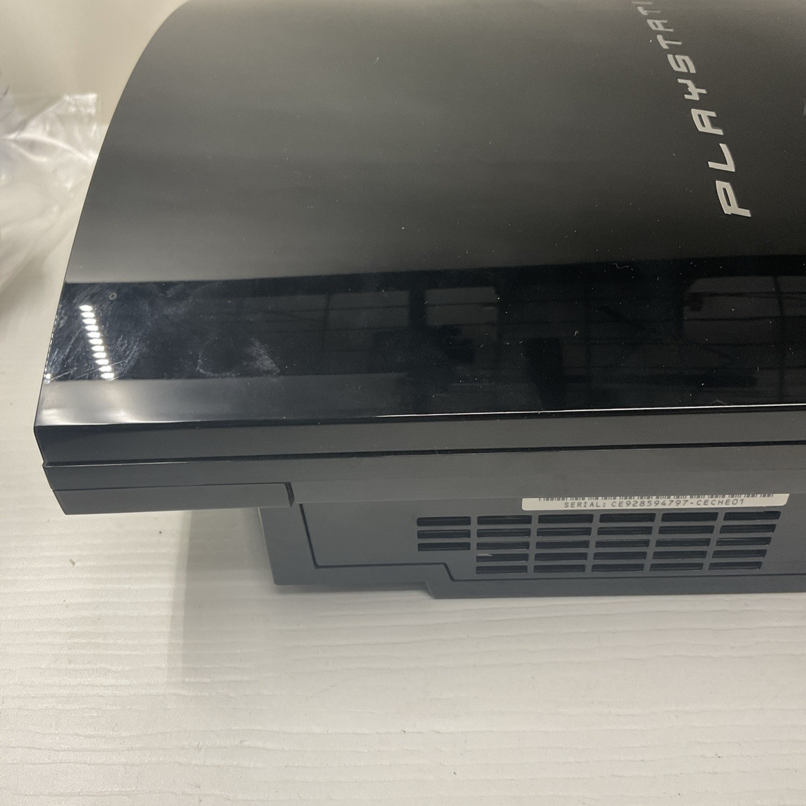 Sony PlayStation 3 PS3 CECHE01 80GB Backward Compatible Console Only Tested