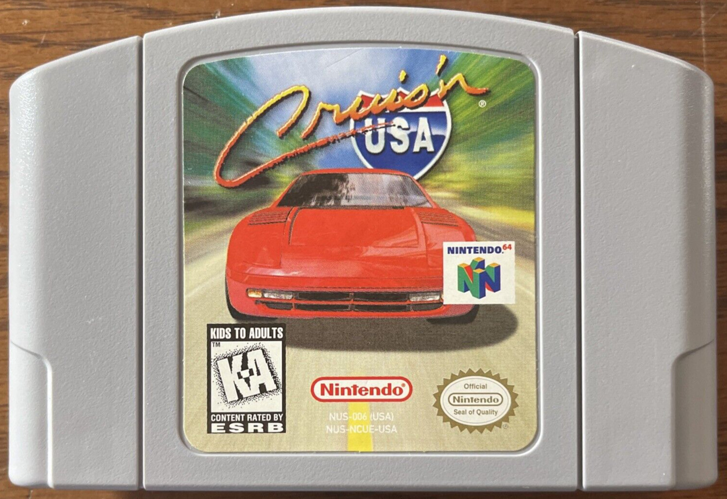 8 Nintendo 64 N64 Games: F1,Top Gear,Wave,Gretsky,Wave,Cruisin,Star Wars,Etc.
