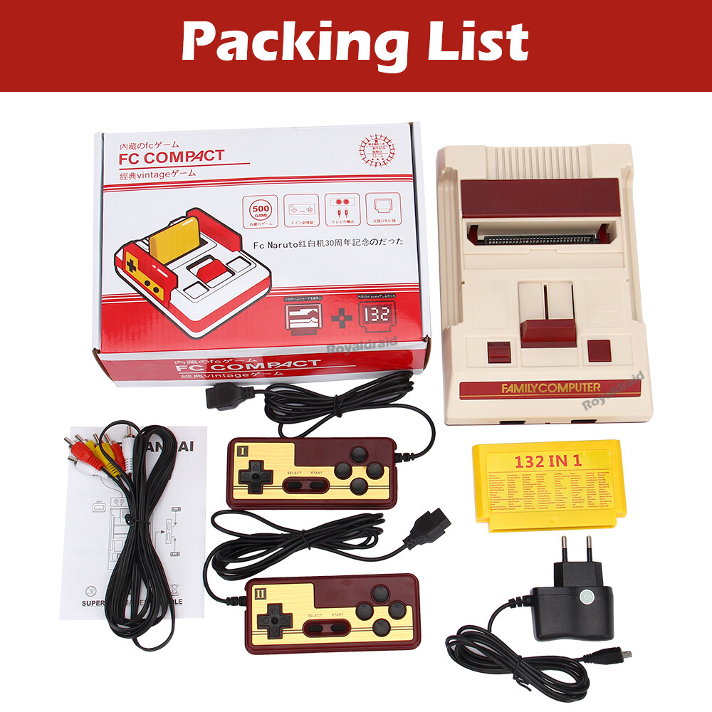 TV Game Console Support Game Cartridge For FC Retro Gaming