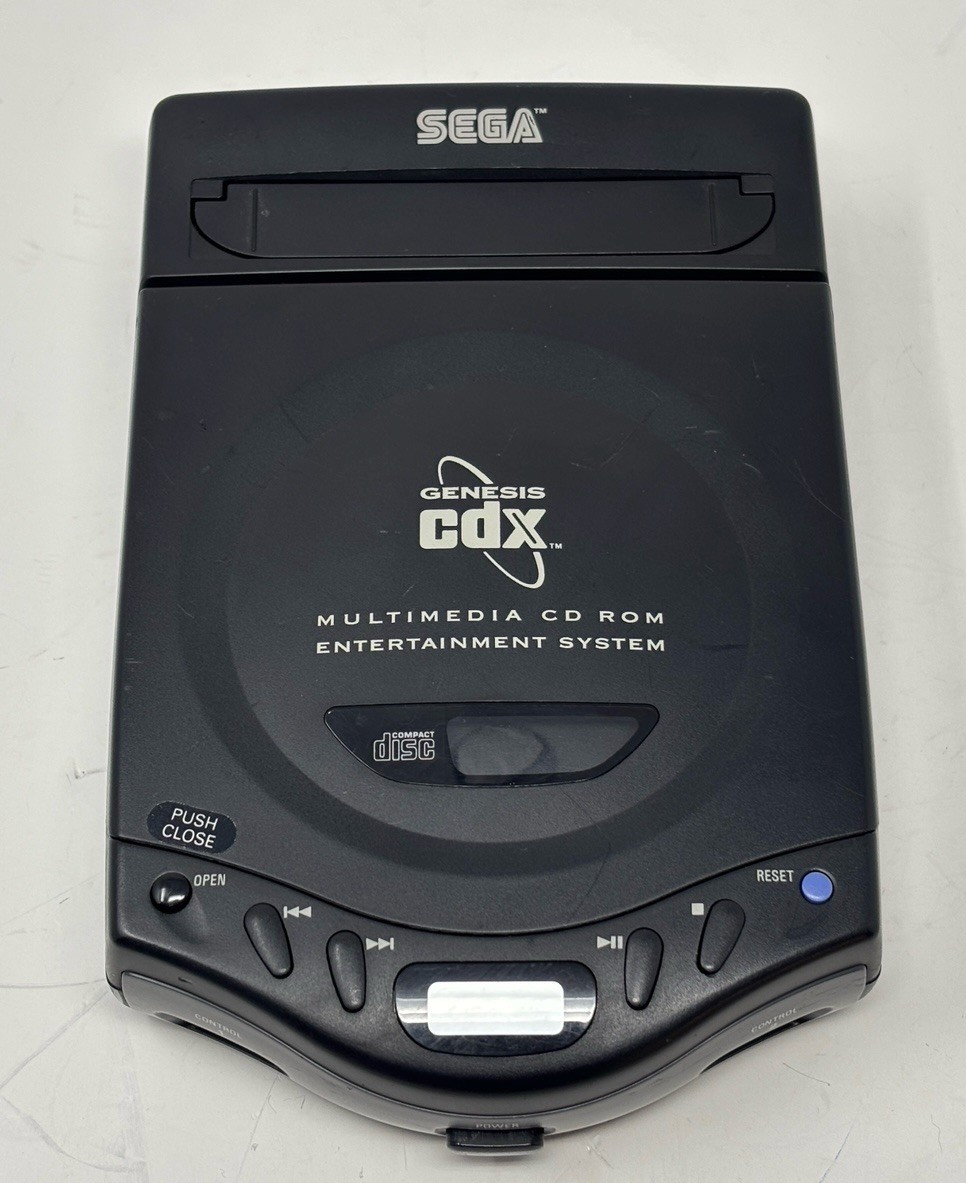 Sega Genesis CDX Black Console FOR PARTS OR REPAIR!!! READ DESCRIPTION!!!