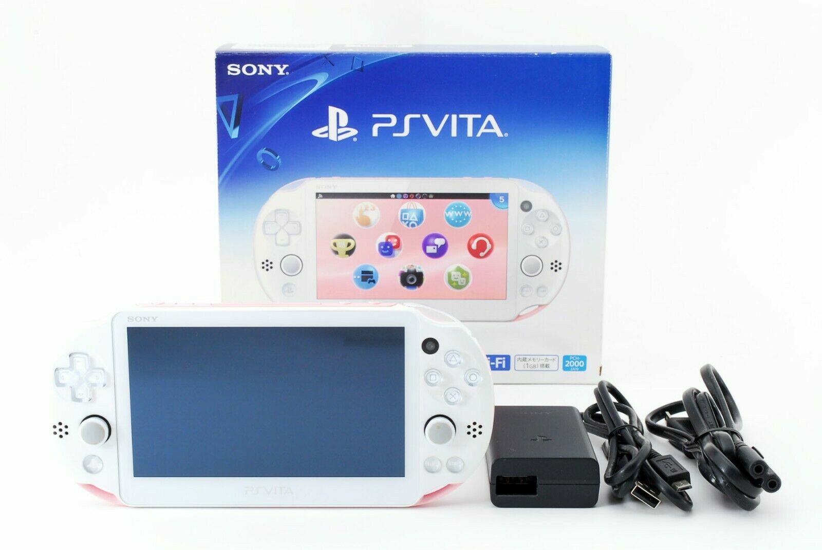SONY PS Vita PCH-2000 Slim with Box + Accessory Various Color [Excellent]