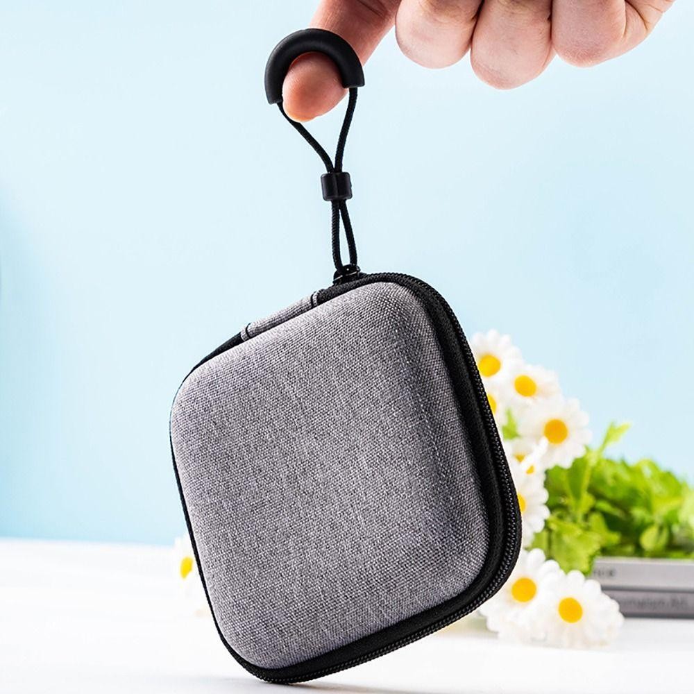 Portable EVA Game Console Case RG35XX H Storage Bag Zipper Hard Shell Travel Pou