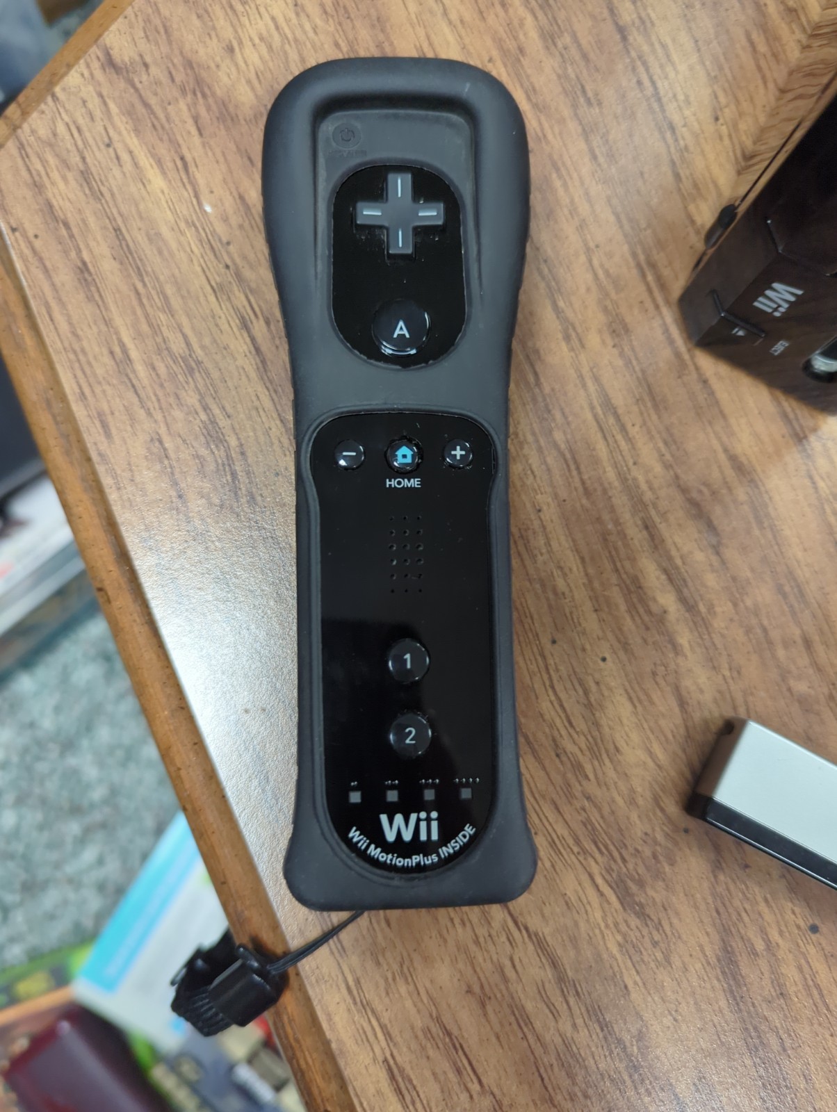 Nintendo Wii Family Edition Black Console Bundle With Wii Controller RVL-101