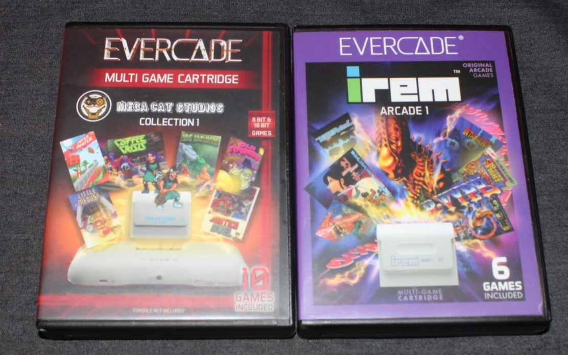 Evercade Console, 9 Games, Intellivision, Indie Heroes, Gaelco Acrade AO4079461