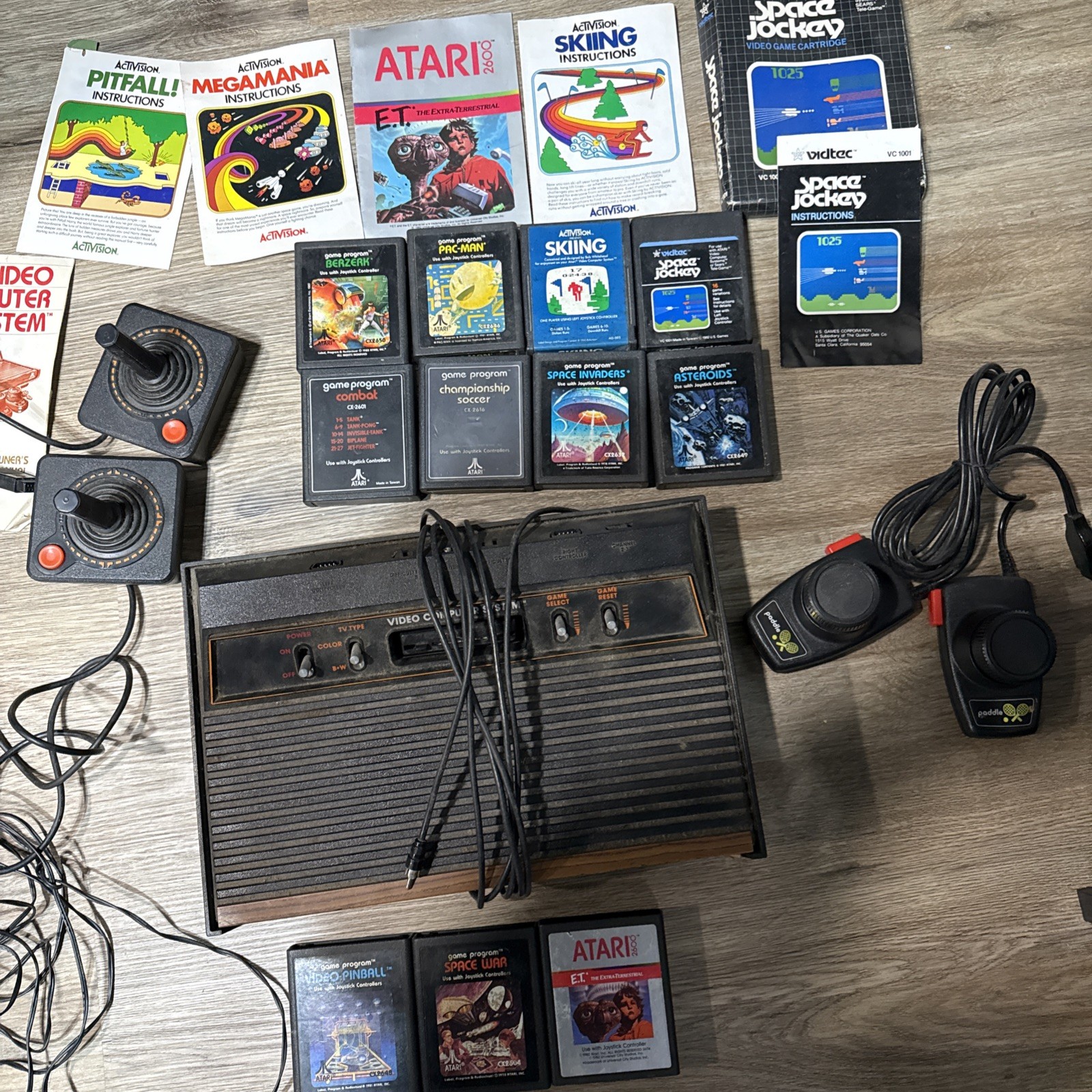 Atari Lot With Original Box