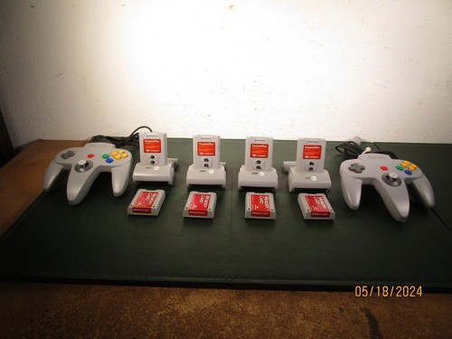 Nintendo 64 Tremor Paks & Controllers