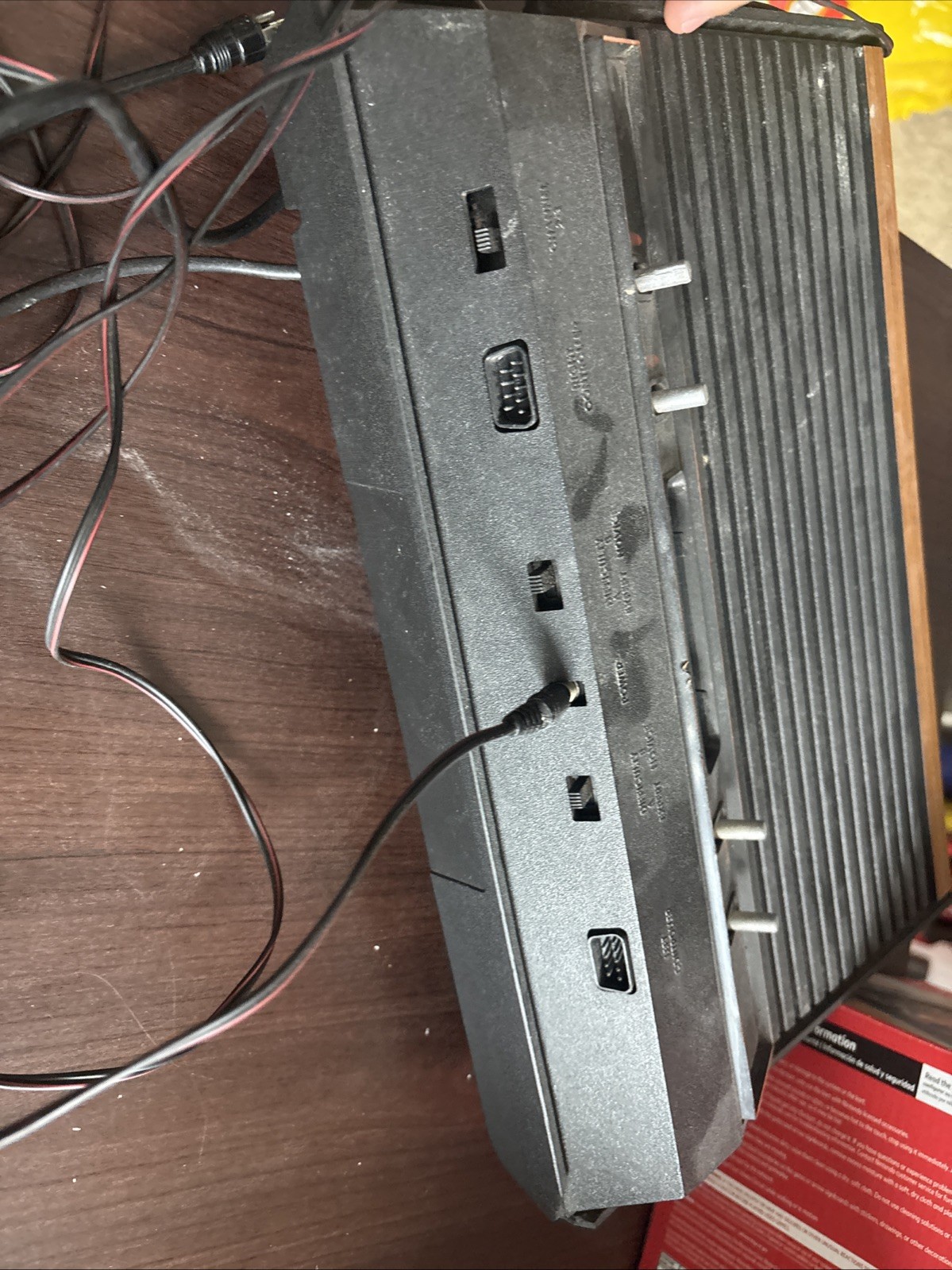 Atari 2600 4 Switch Console, powercord Tested