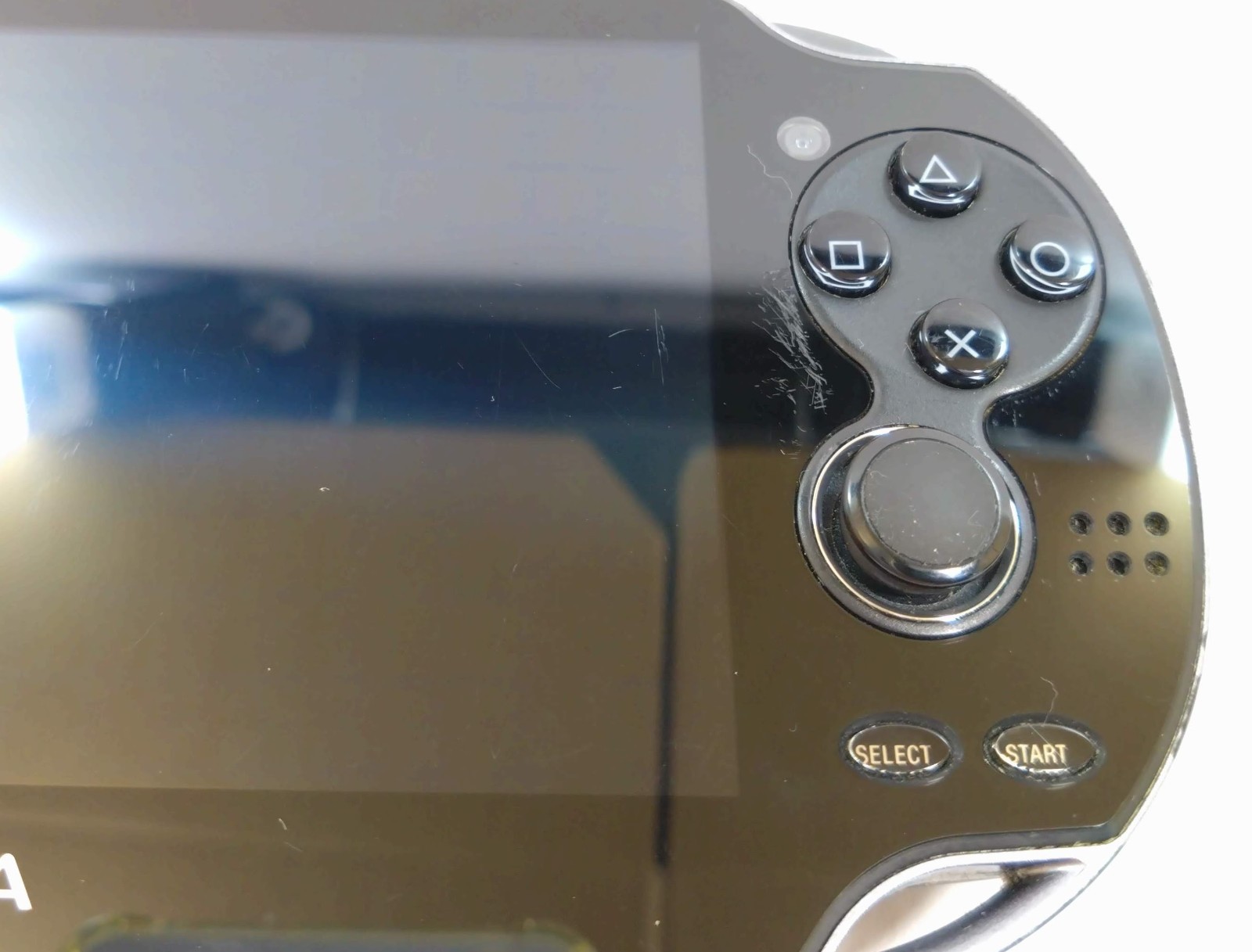 PS Vita Crystal Black PCH 1100 Console w/8GB Wi-Fi PSV Tested Sony 0316E