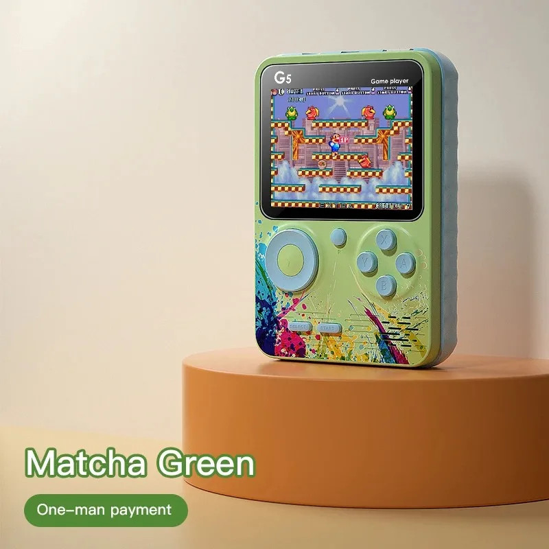 G5 500 in 1 MINI Game Handheld Game Players Portable Retro Video Console Boy 8 B