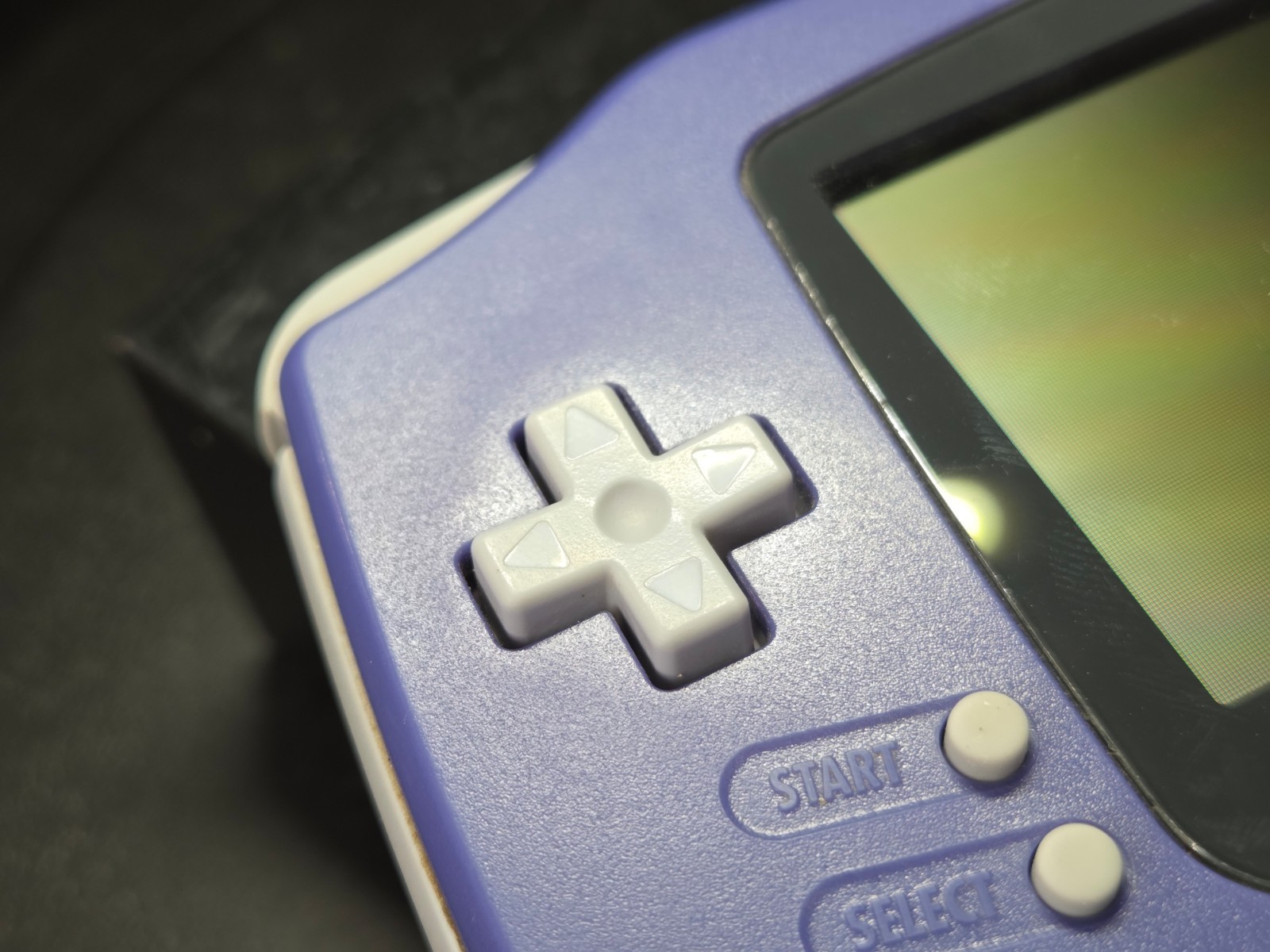 Nintendo Game Boy Advance Indigo Handheld System Console GBA AGB-001 VIDEO DEMO!