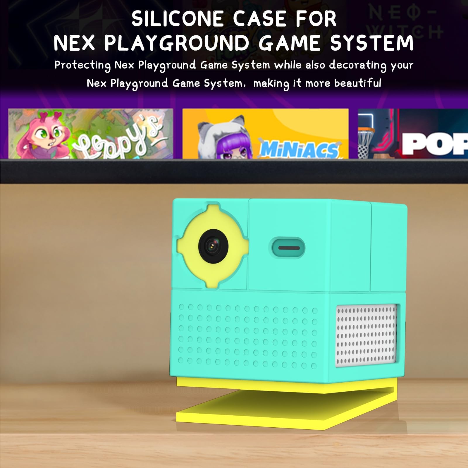 Silicone Protective Case for Nex Playground Game System – Anti-Slip, Shockproof