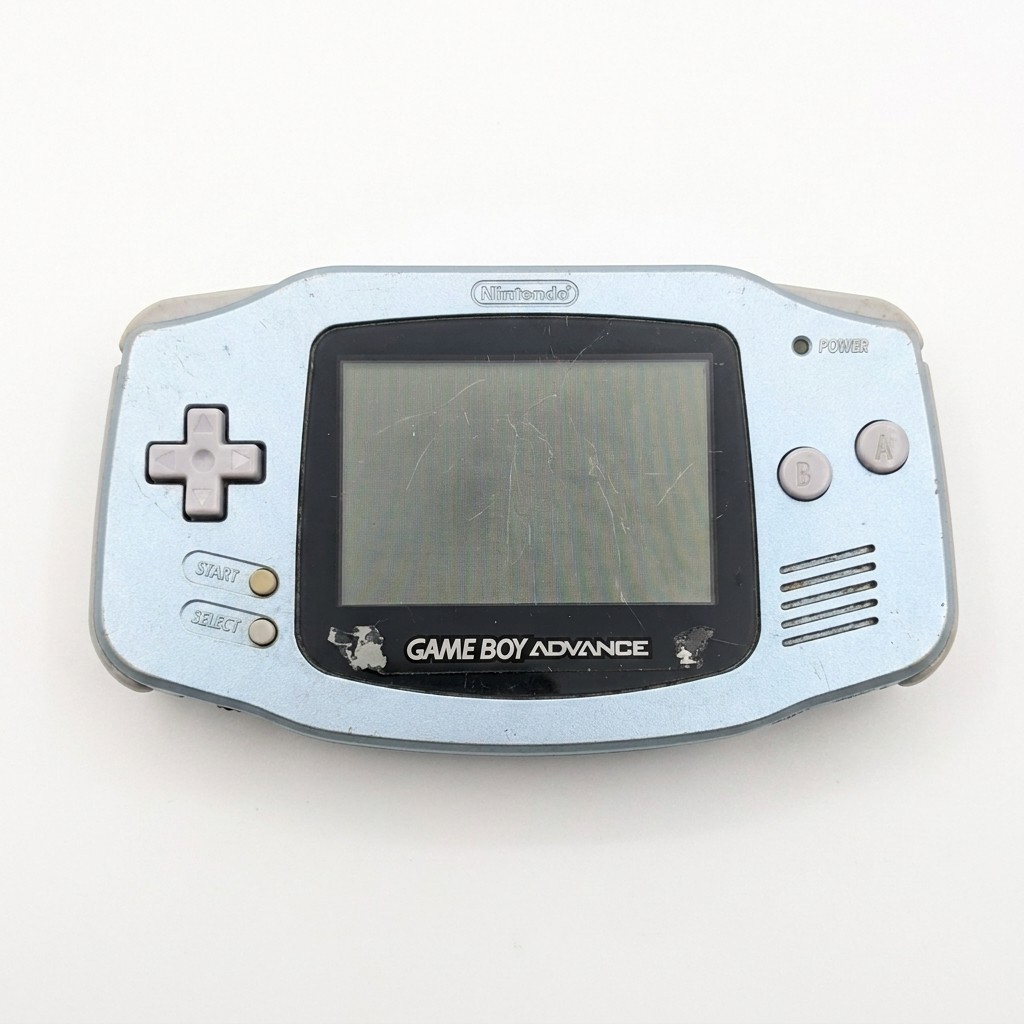 Nintendo Game Boy Advance AGB-001 Suicune Blue Tested Working Japan