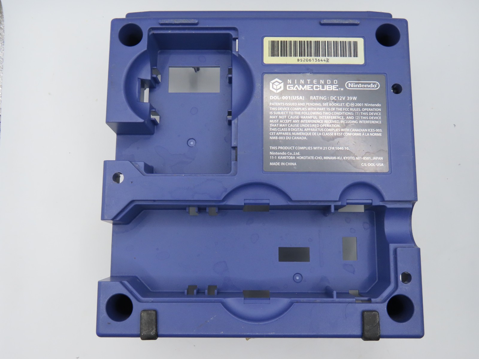 OEM Nintendo GameCube Indigo Blue Shell Housing DOL001