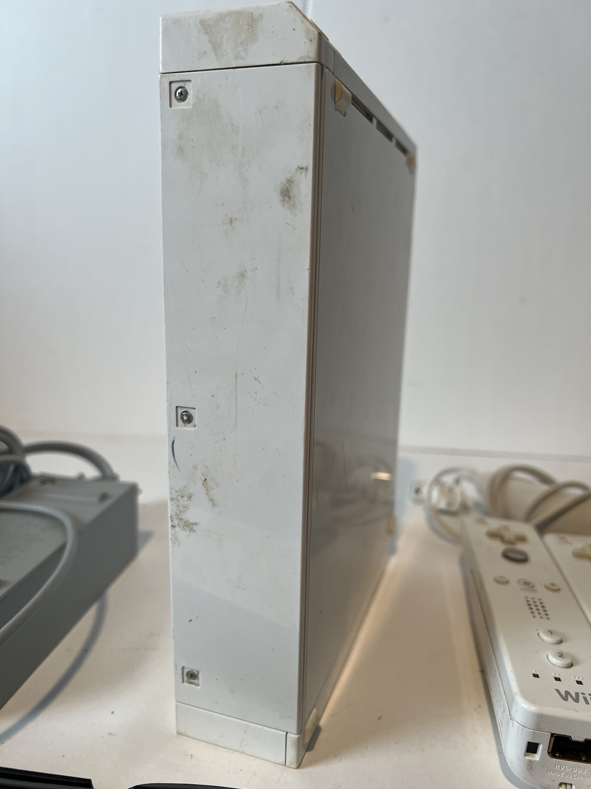 Wii Sports Nintendo Wii Console Bundle 2 Remotes 2 Nunchuks OEM Cords Tested
