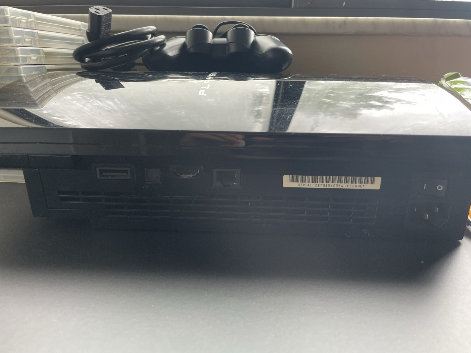 Sony PlayStation 3 PS3 Fat Console CECHH01 Bundle – 10 Games (God of War & More)